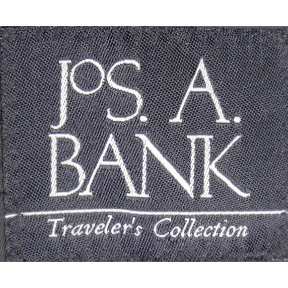 Jos A Bank Traveler's Sport Coat Blazer Jacket Mens 48L Olive 2 Buttons Wool EUC - Picture 10 of 13